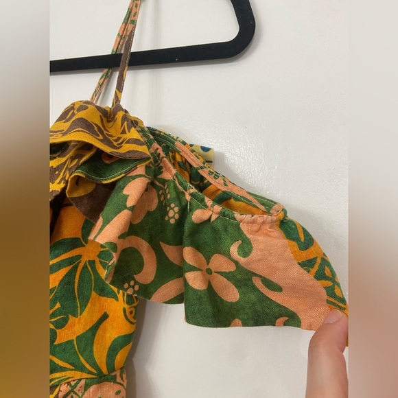 Alemais Archie Flounce Mini Dress Muti Size 2 - Picture 12 of 13